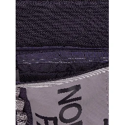 Purple Polyester Backpack