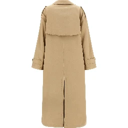 Beige Cotton Coat