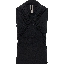 Black Cotton Tank Tops