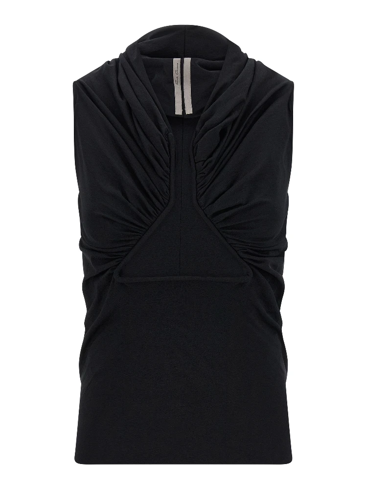 Black Cotton Tank Tops