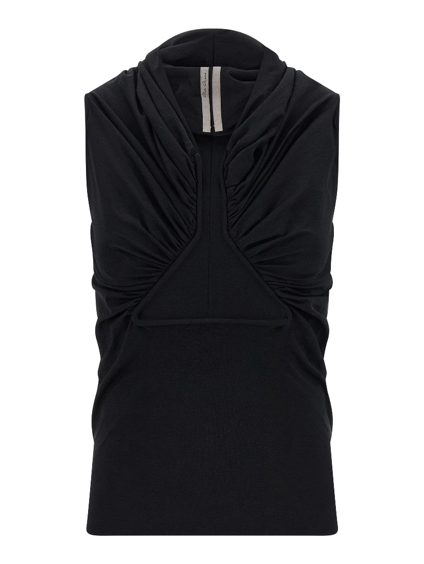 Black Cotton Tank Tops