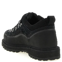 Black Polyamide Ankle Boots