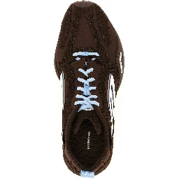 Brown Polyester Athletic Sneakers
