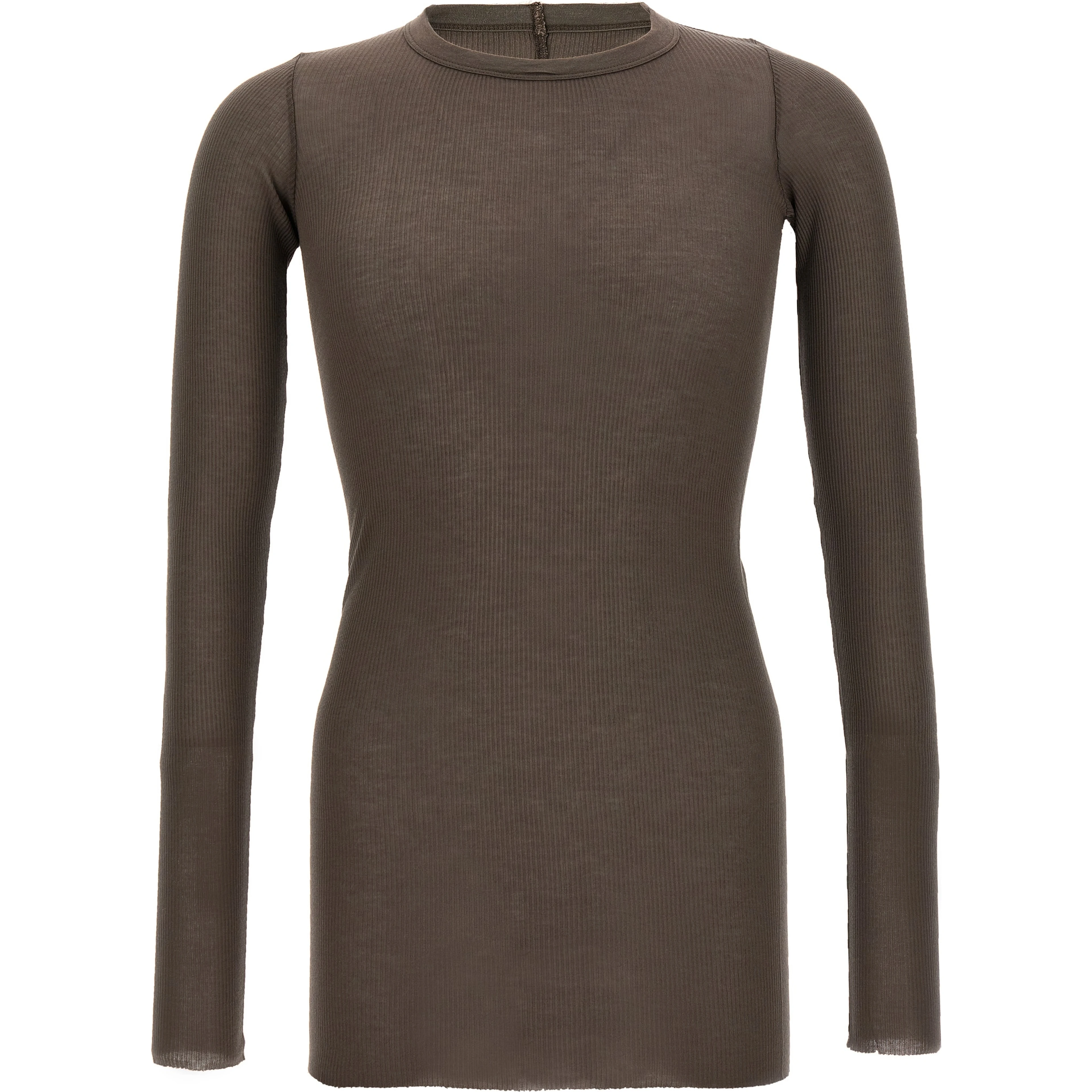 Gray Viscose T-Shirt