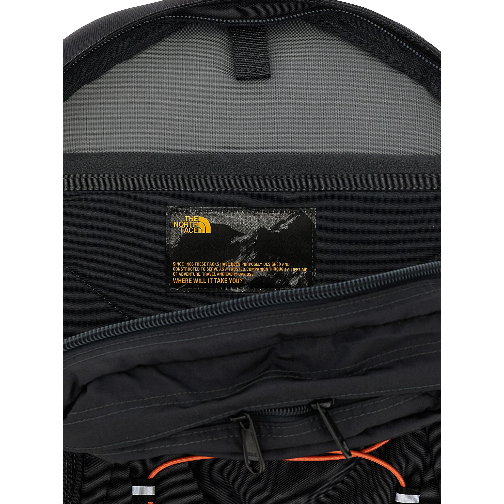 Gray Nylon Backpack