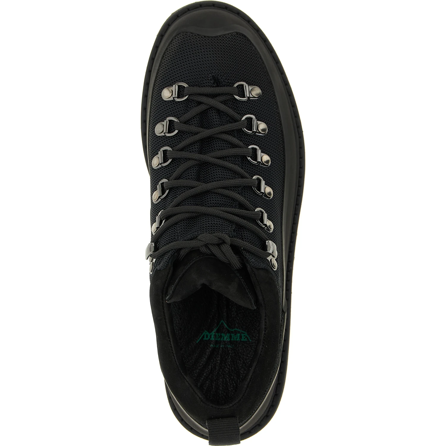 Black Polyamide Ankle Boots