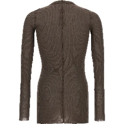 Gray Viscose T-Shirt