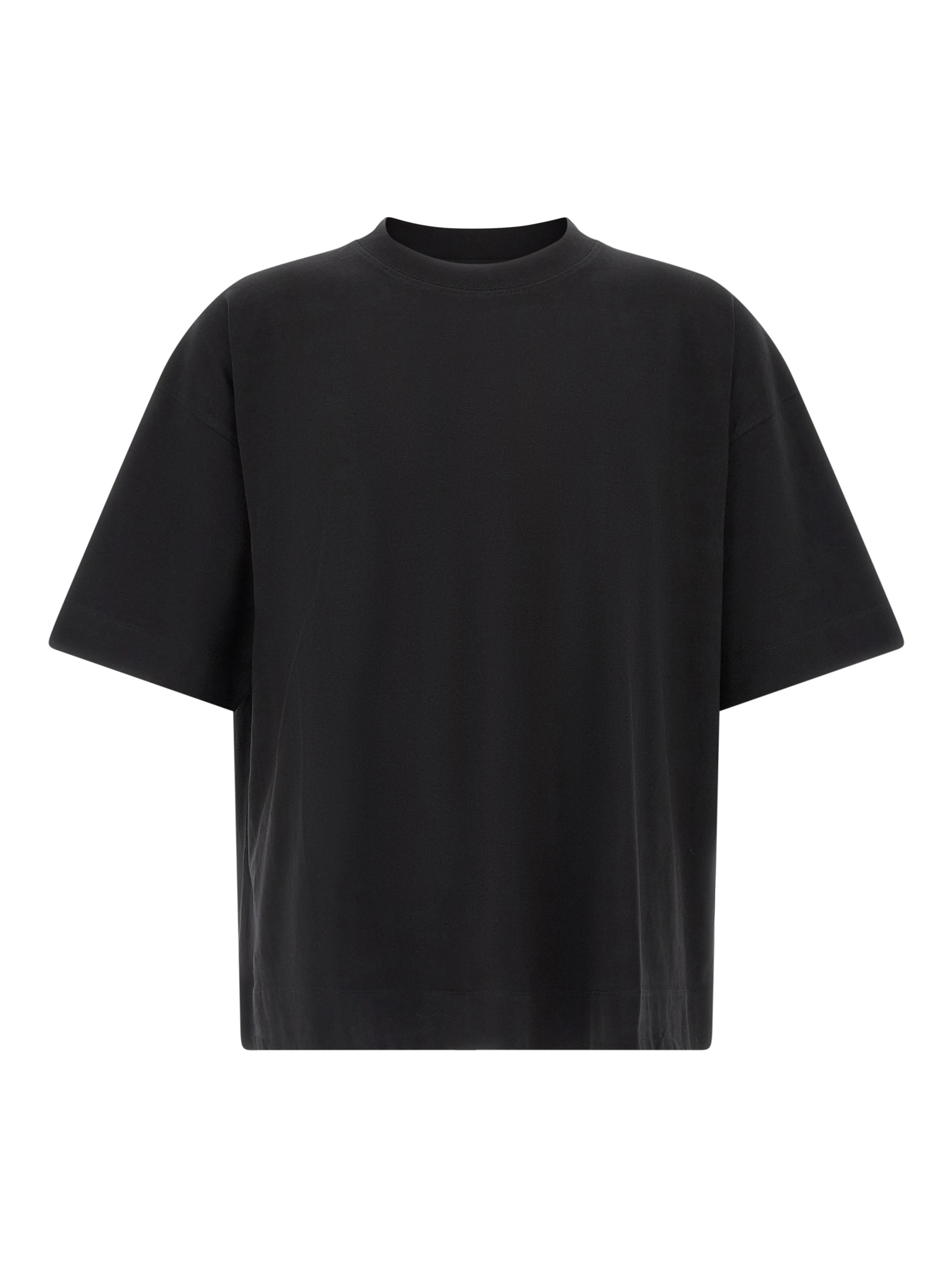 Black Cotton T-Shirt