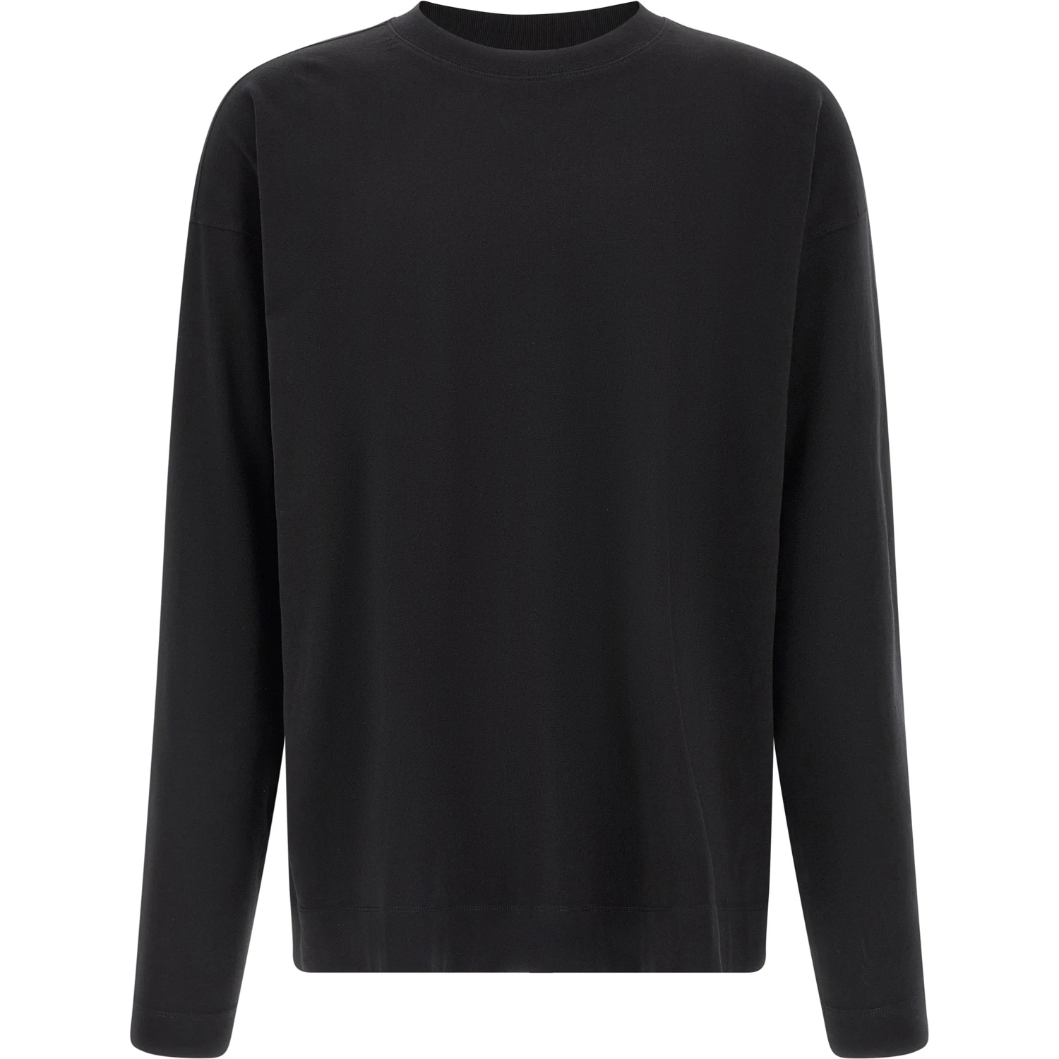 Black Cotton T-Shirt