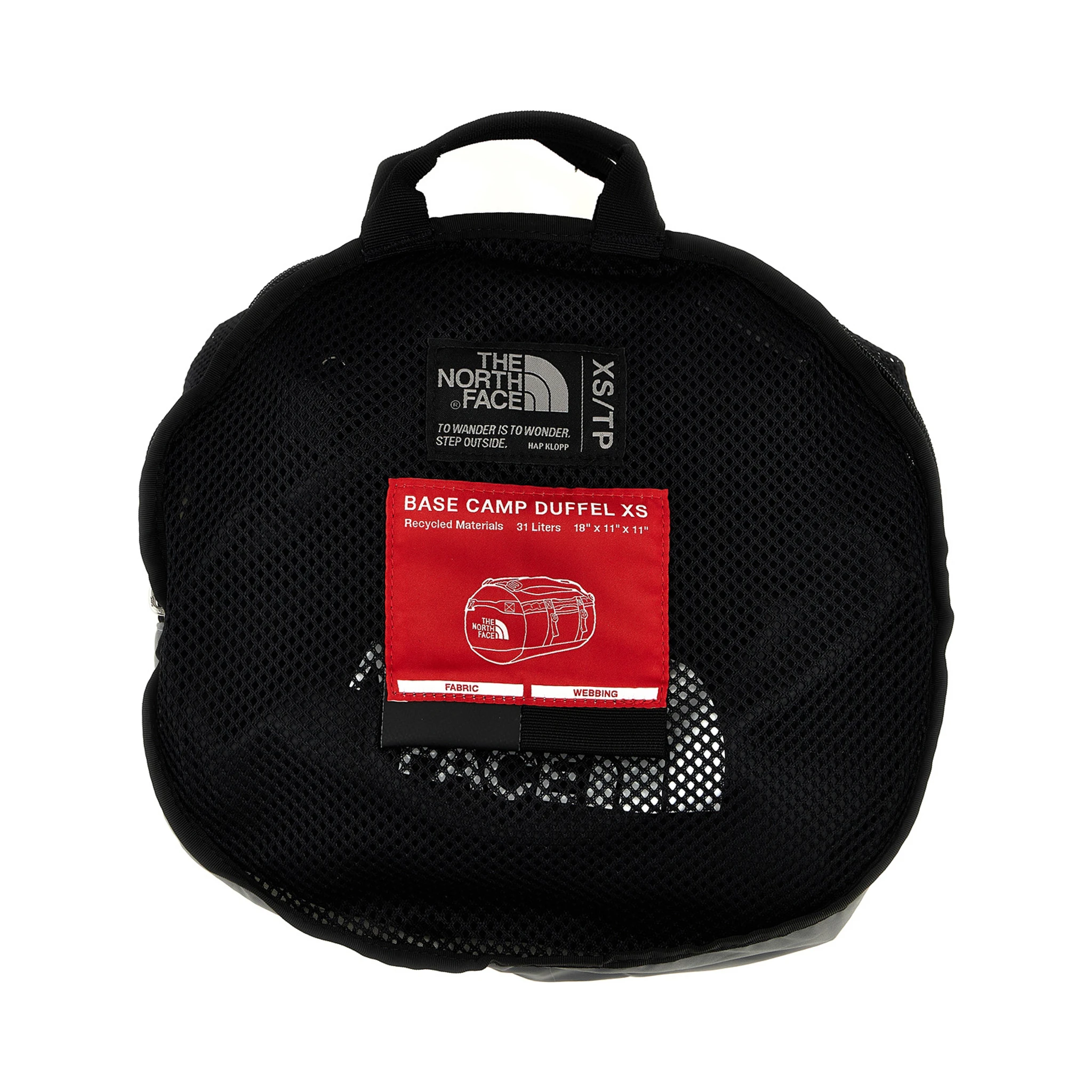 Black Recycled Polyester Backpack