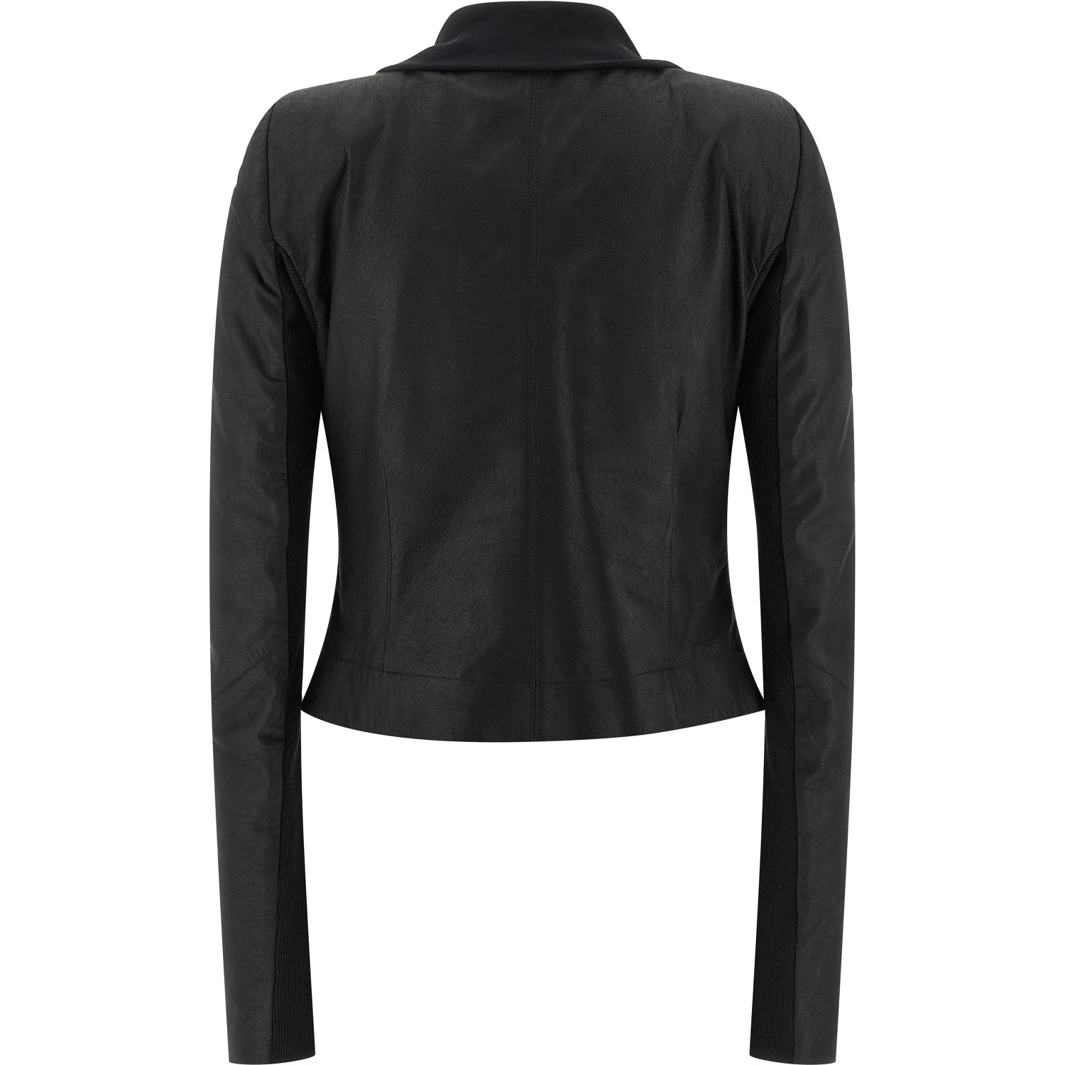 Black Lamb Leather Leather Jacket