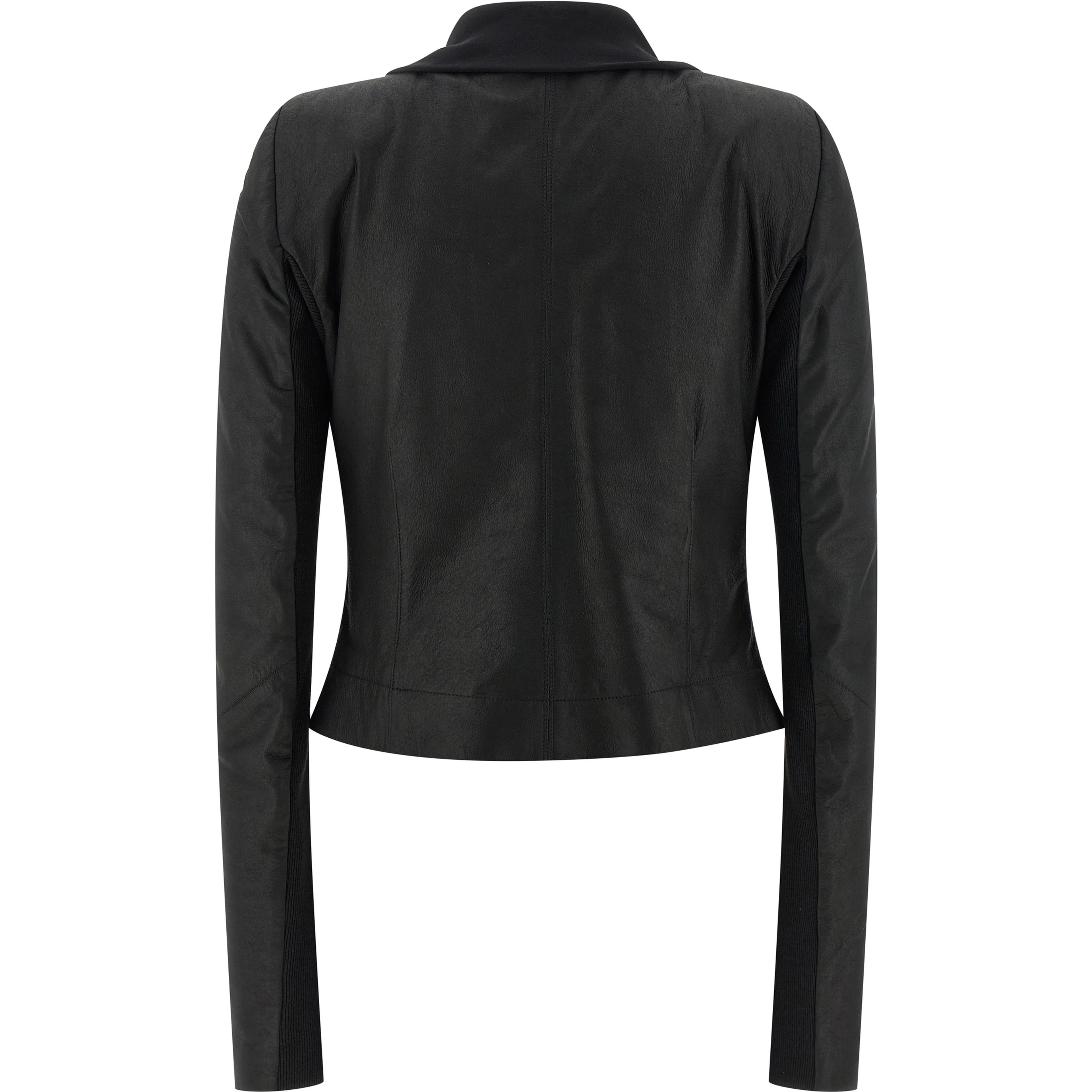 Black Lamb Leather Leather Jacket