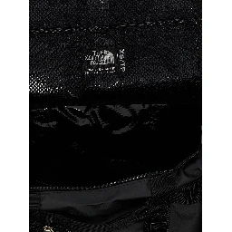 Black Recycled Polyester Backpack