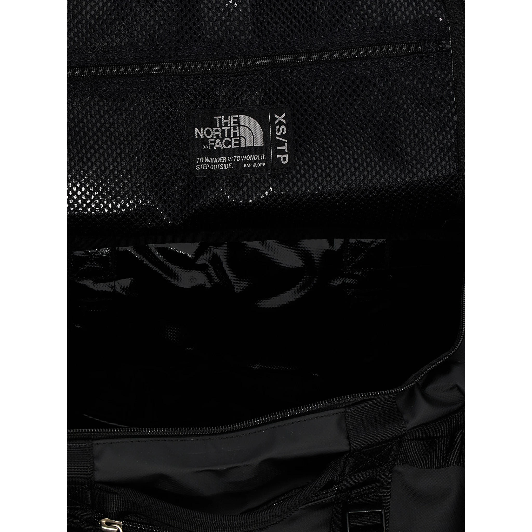 Black Recycled Polyester Backpack