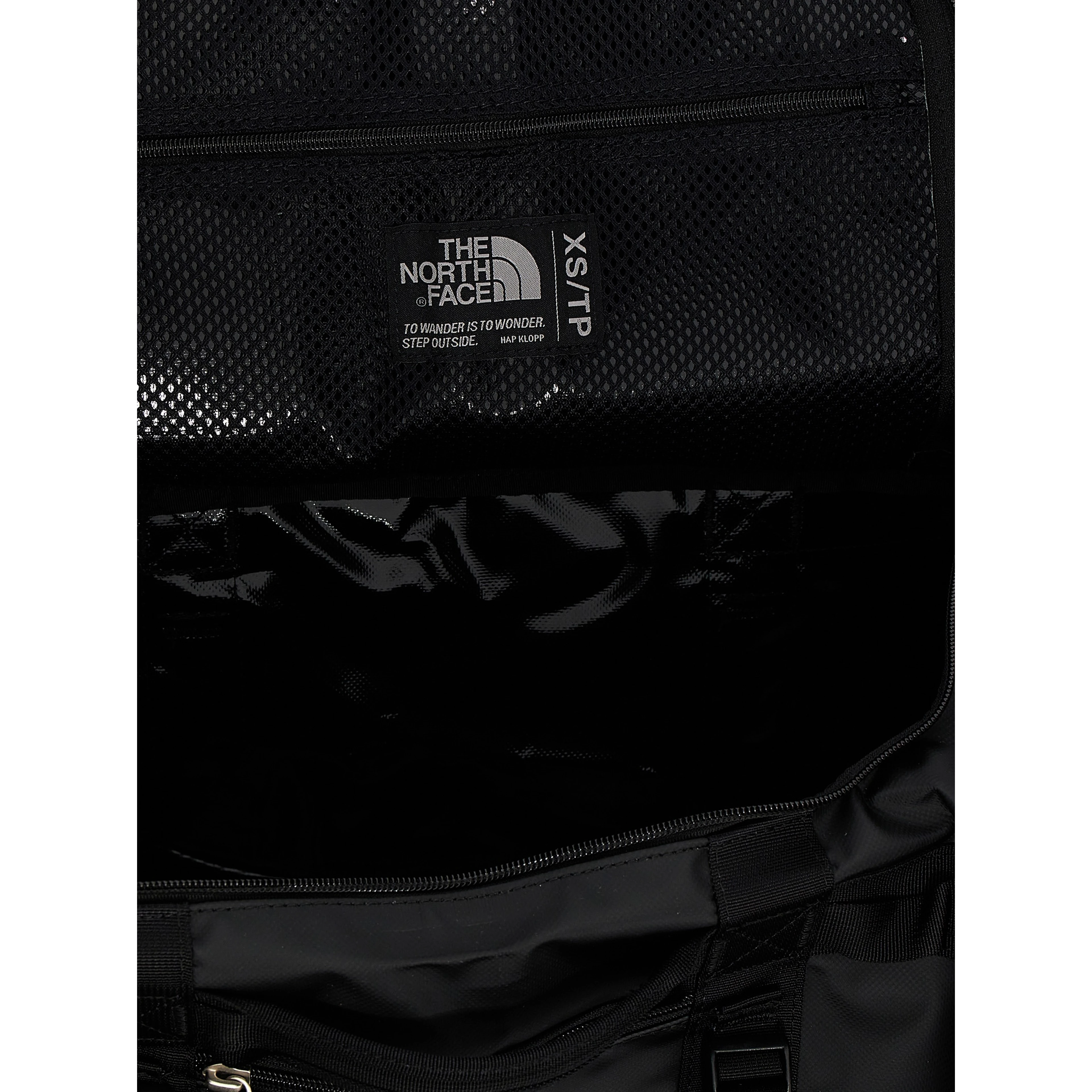 Black Recycled Polyester Backpack