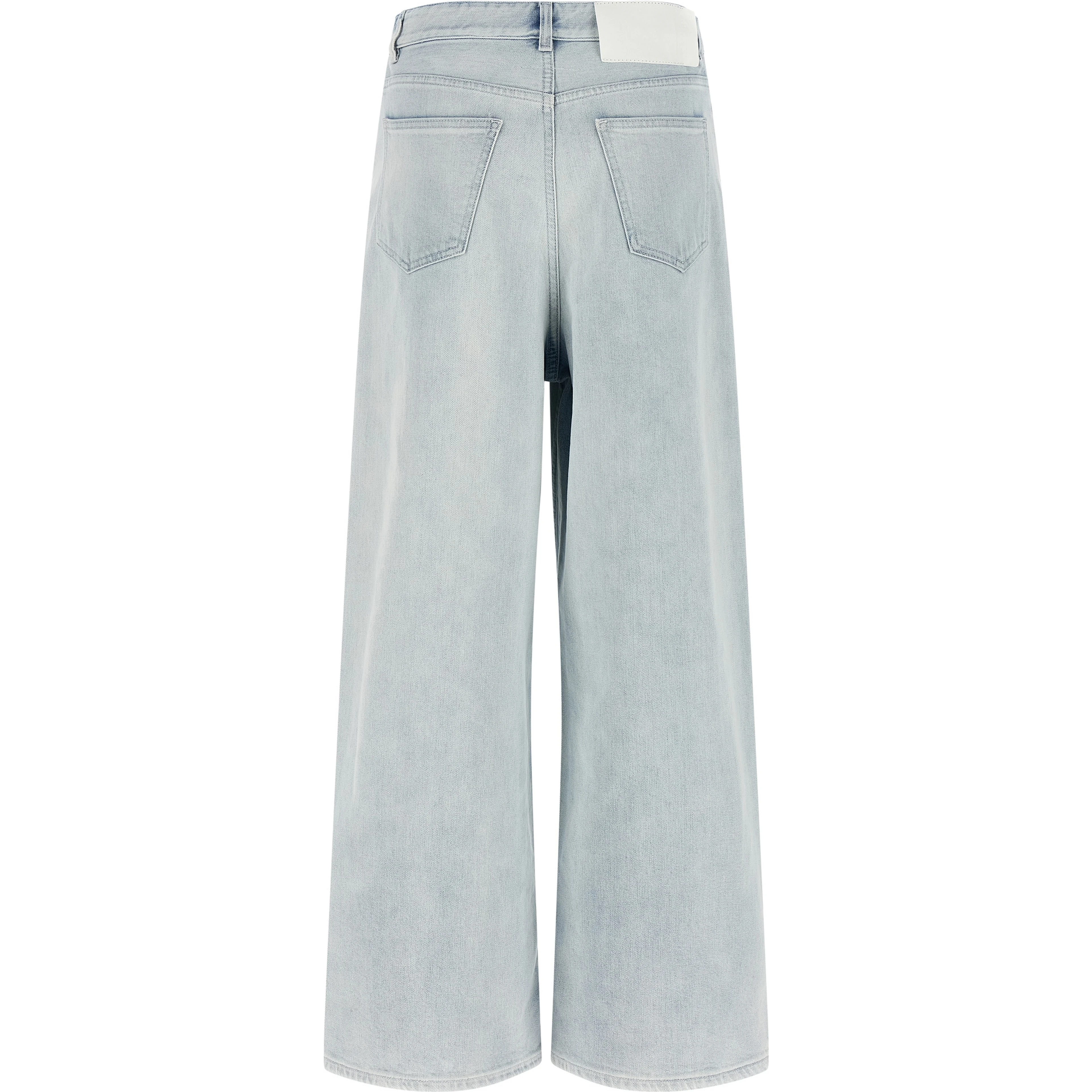 Blue Cotton Jeans Denim