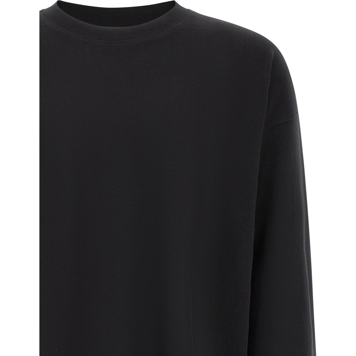 Black Cotton T-Shirt