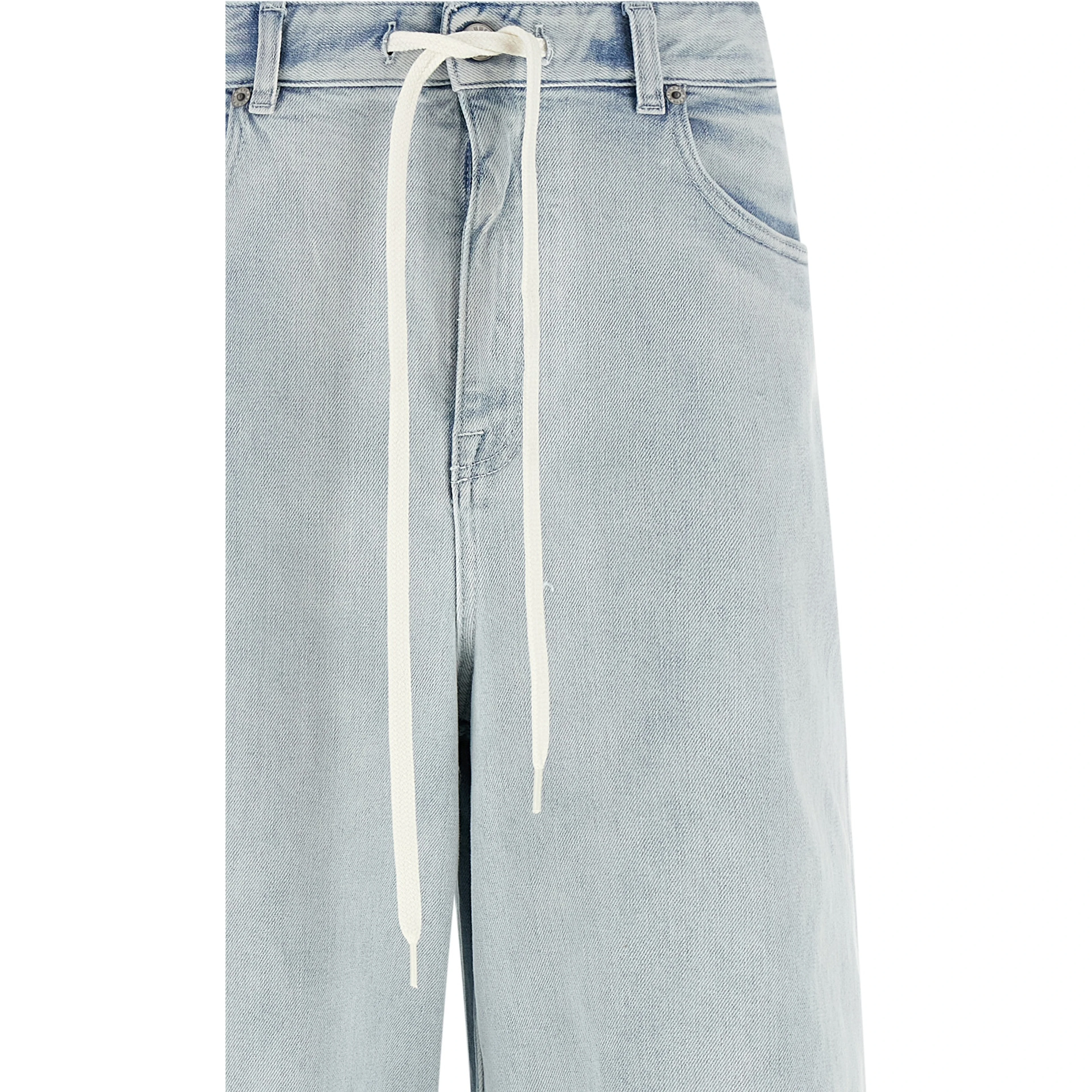 Blue Cotton Jeans Denim