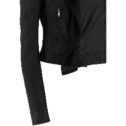 Black Lamb Leather Leather Jacket