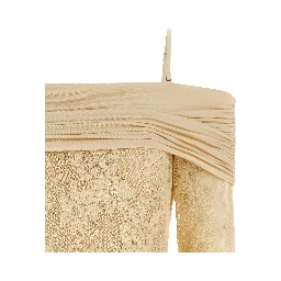 Beige Polyamide Bodysuit