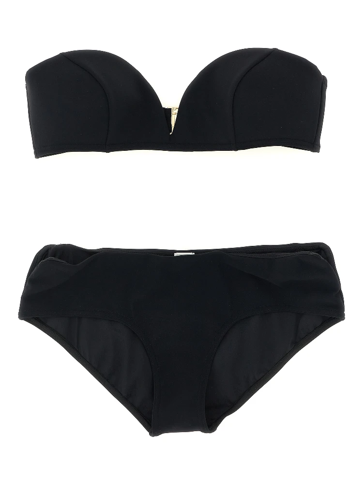 Black Polyamide Bikini