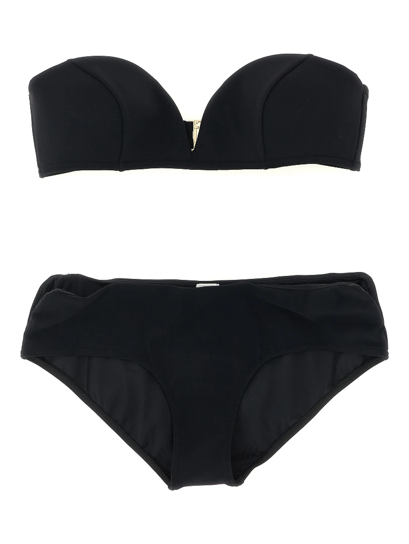 Black Polyamide Bikini