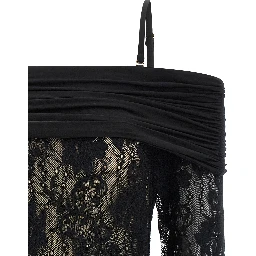 Black Polyamide Bodysuit