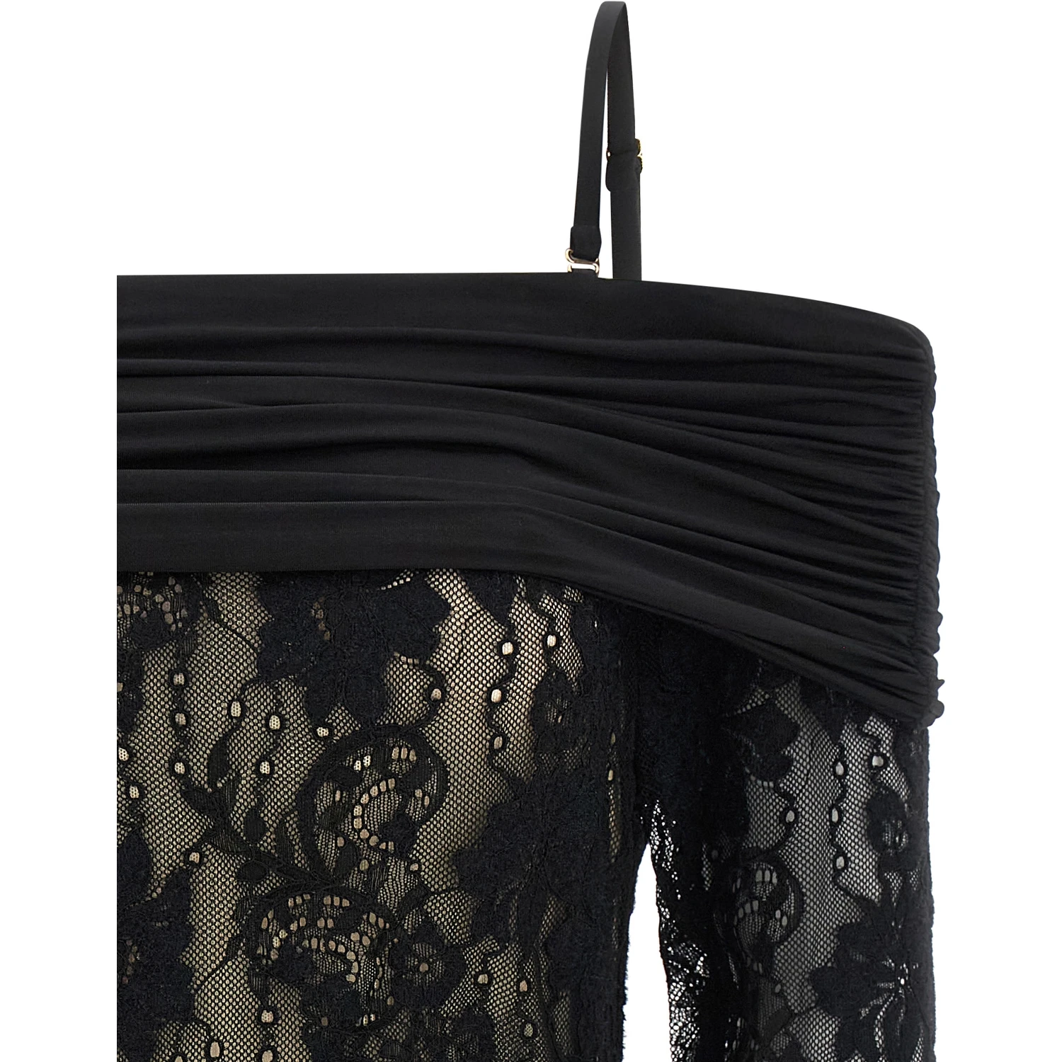 Black Polyamide Bodysuit