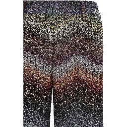 Multicolor Viscose Casual Pants