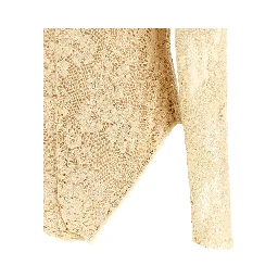 Beige Polyamide Bodysuit
