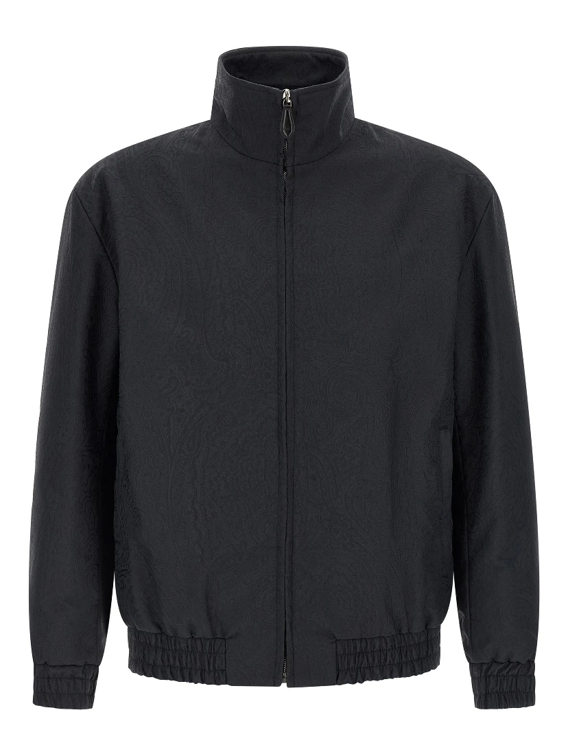 Blue Polyamide Jacket