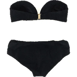 Black Polyamide Bikini