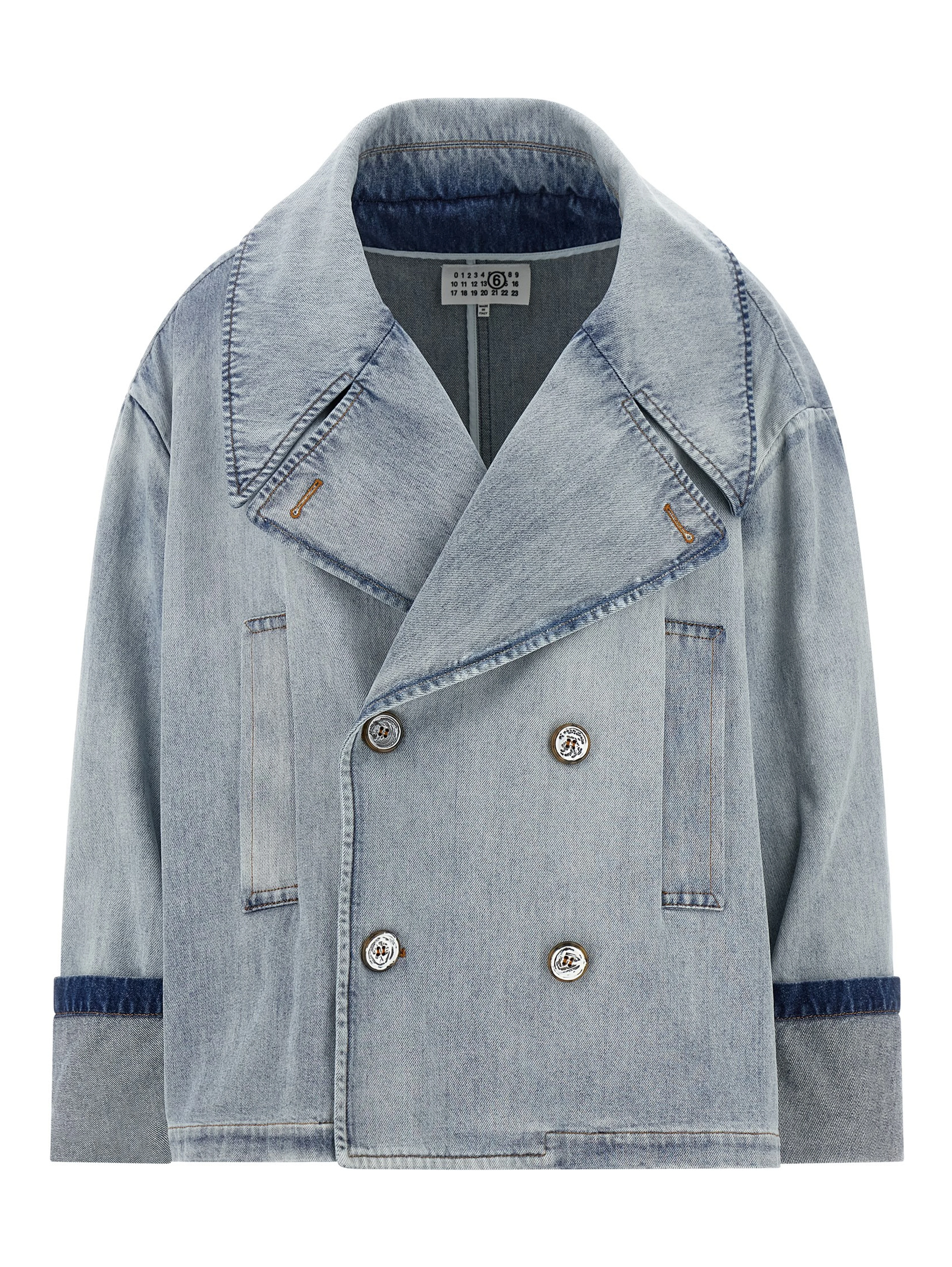 Blue Cotton Denim Jacket