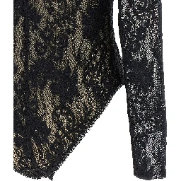 Black Polyamide Bodysuit