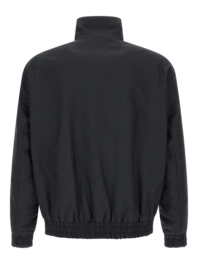 Blue Polyamide Jacket