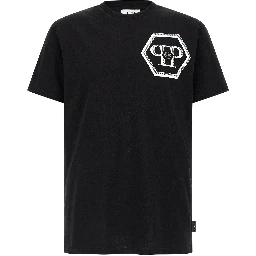Black Cotton T-Shirt