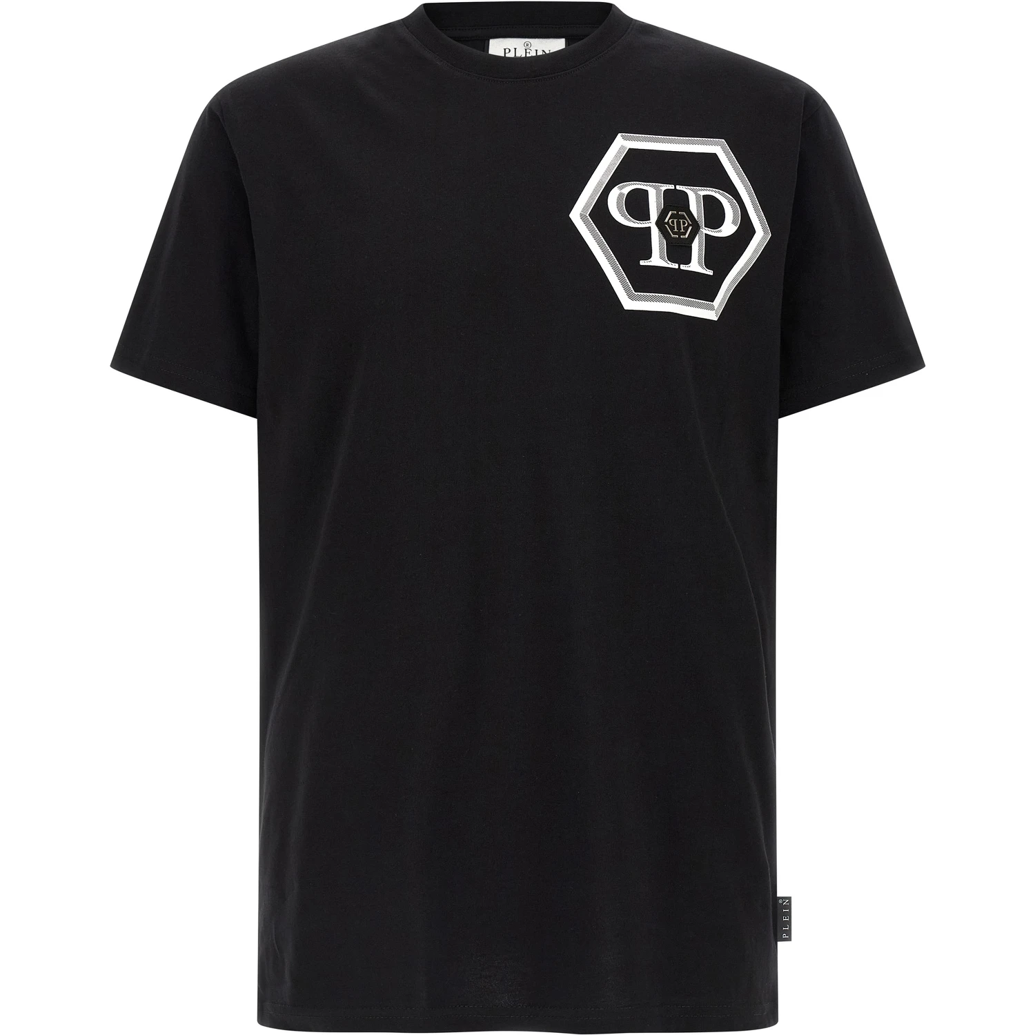 Black Cotton T-Shirt