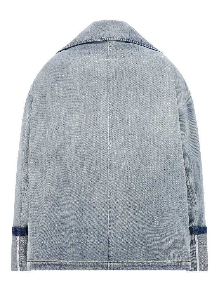 Blue Cotton Denim Jacket alternative
