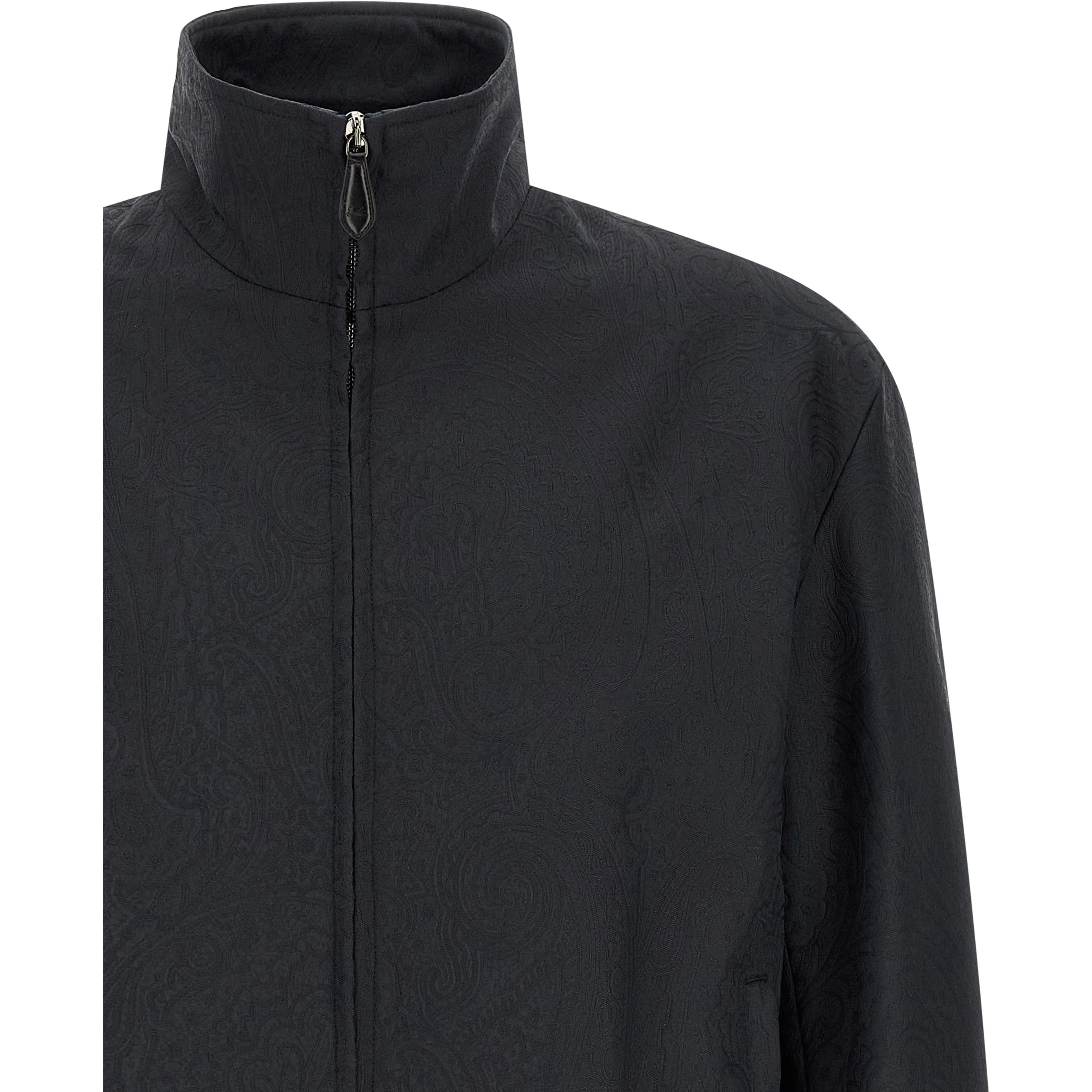 Blue Polyamide Jacket