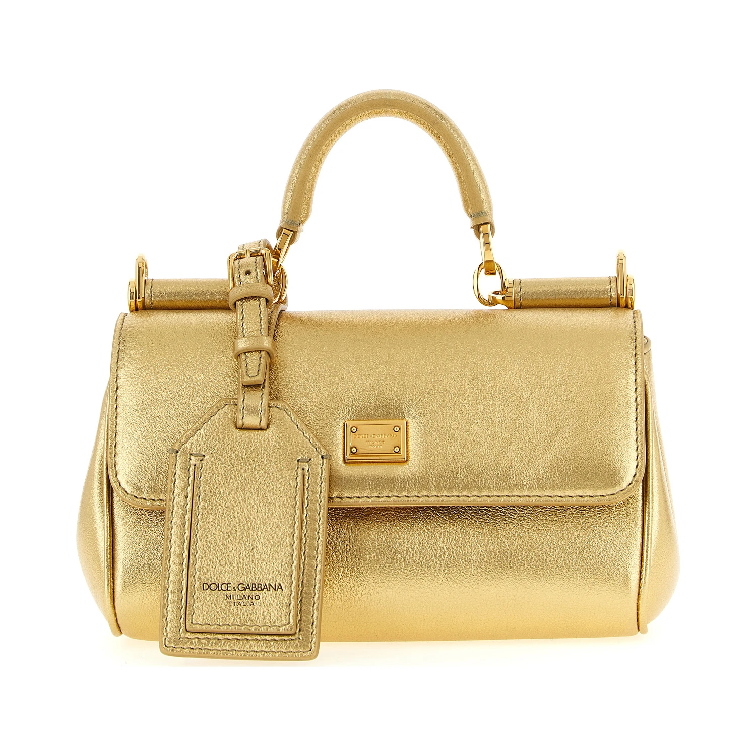 Gold Calfskin Handbag