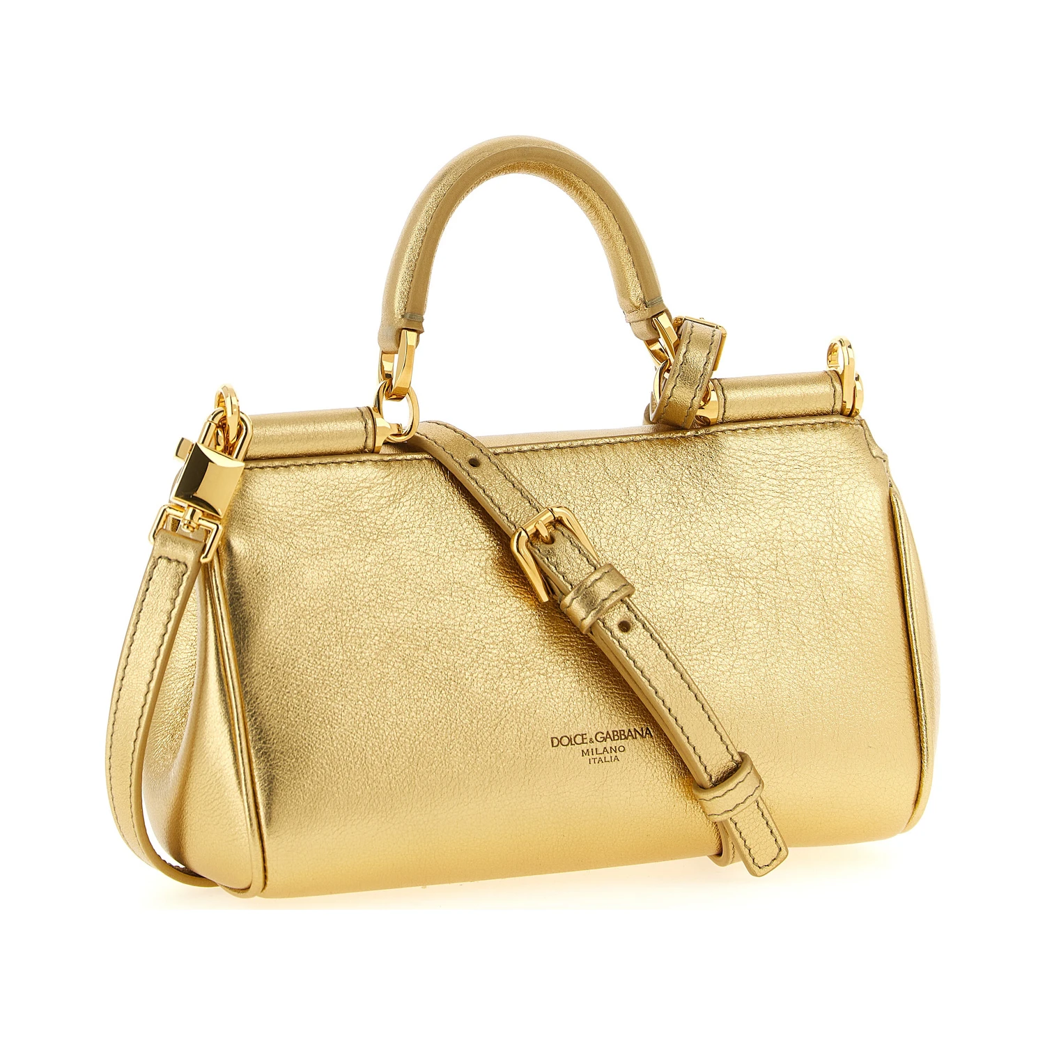Gold Calfskin Handbag