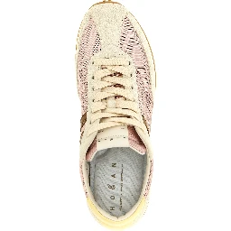 Multicolor Cotton Athletic Sneakers