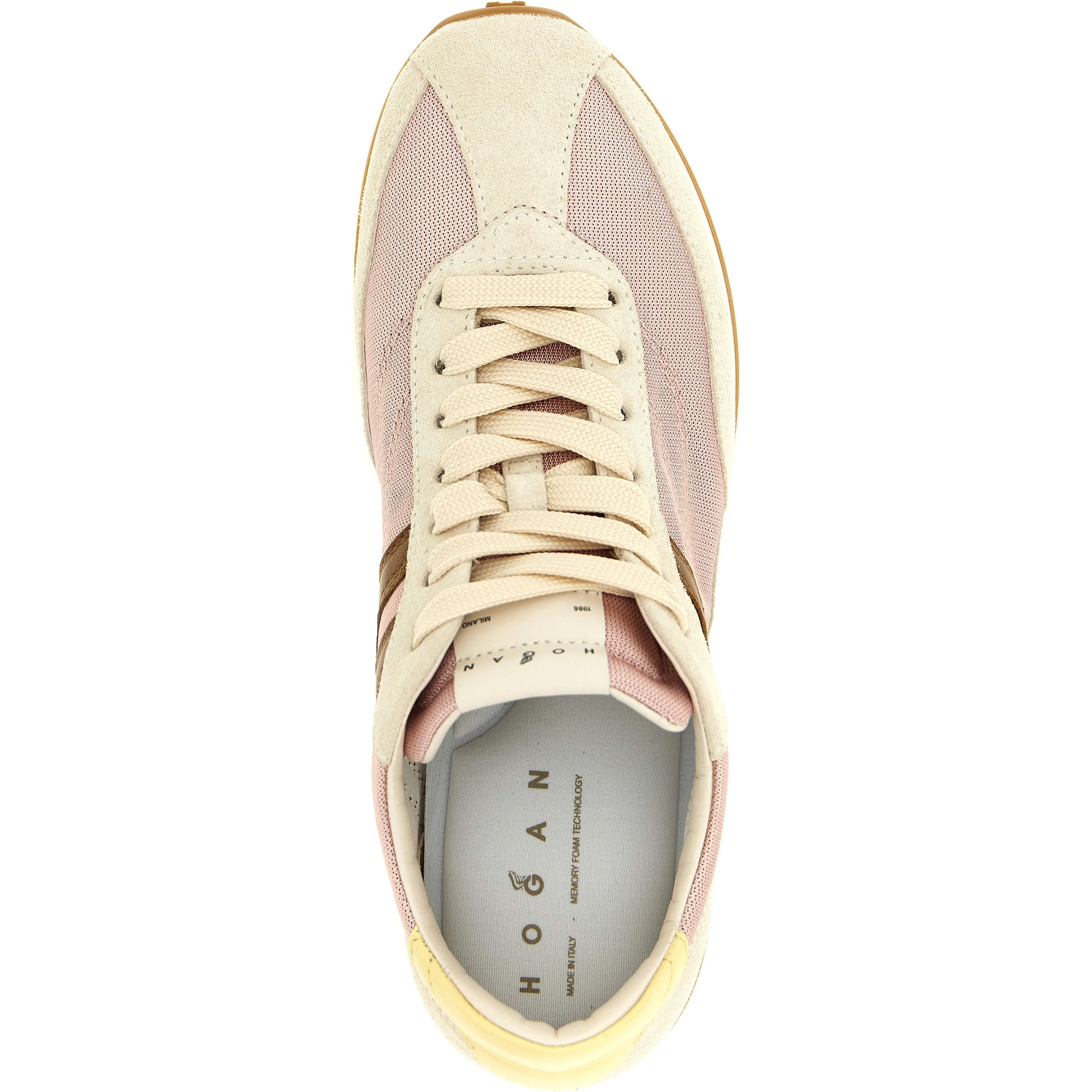 Multicolor Cotton Athletic Sneakers