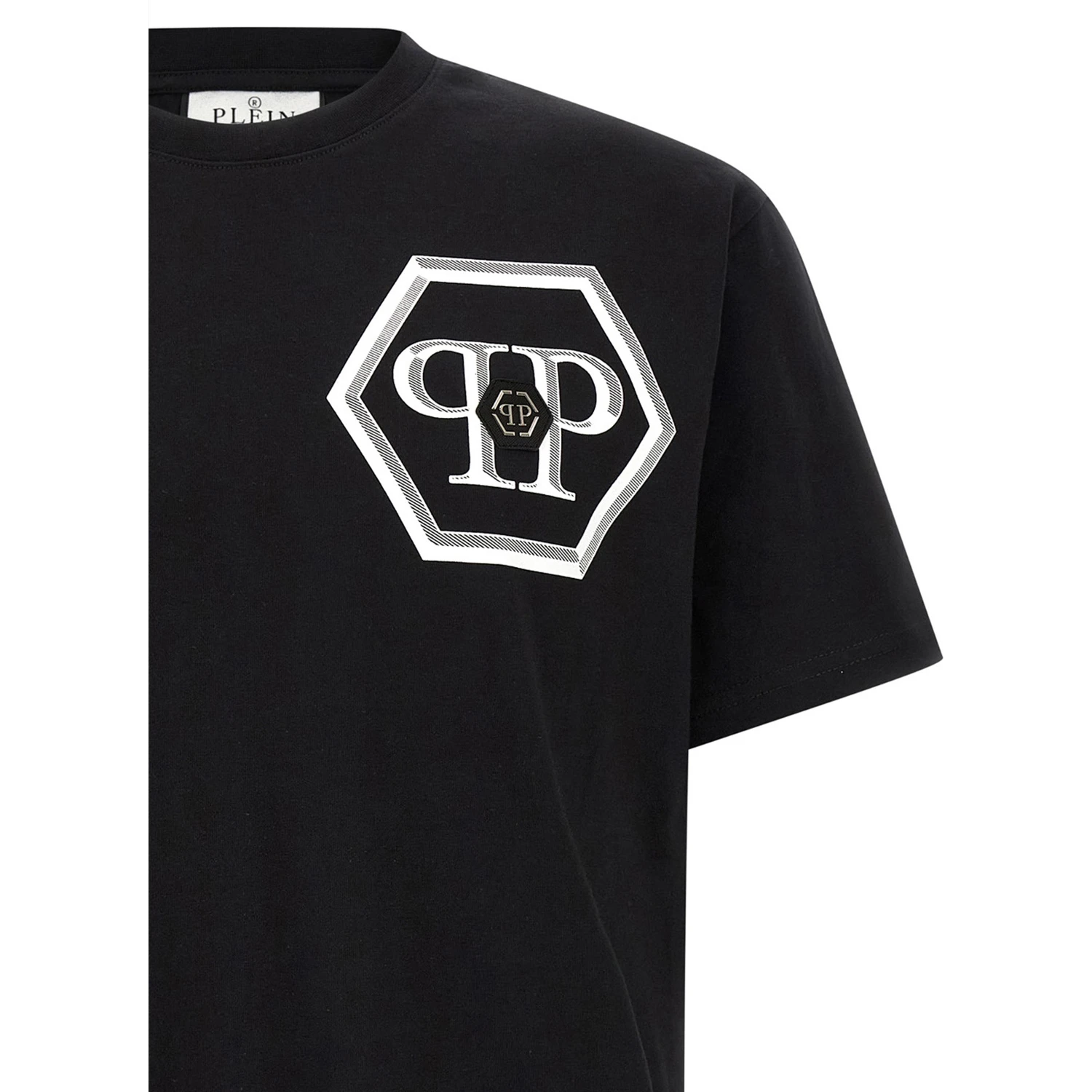 Black Cotton T-Shirt