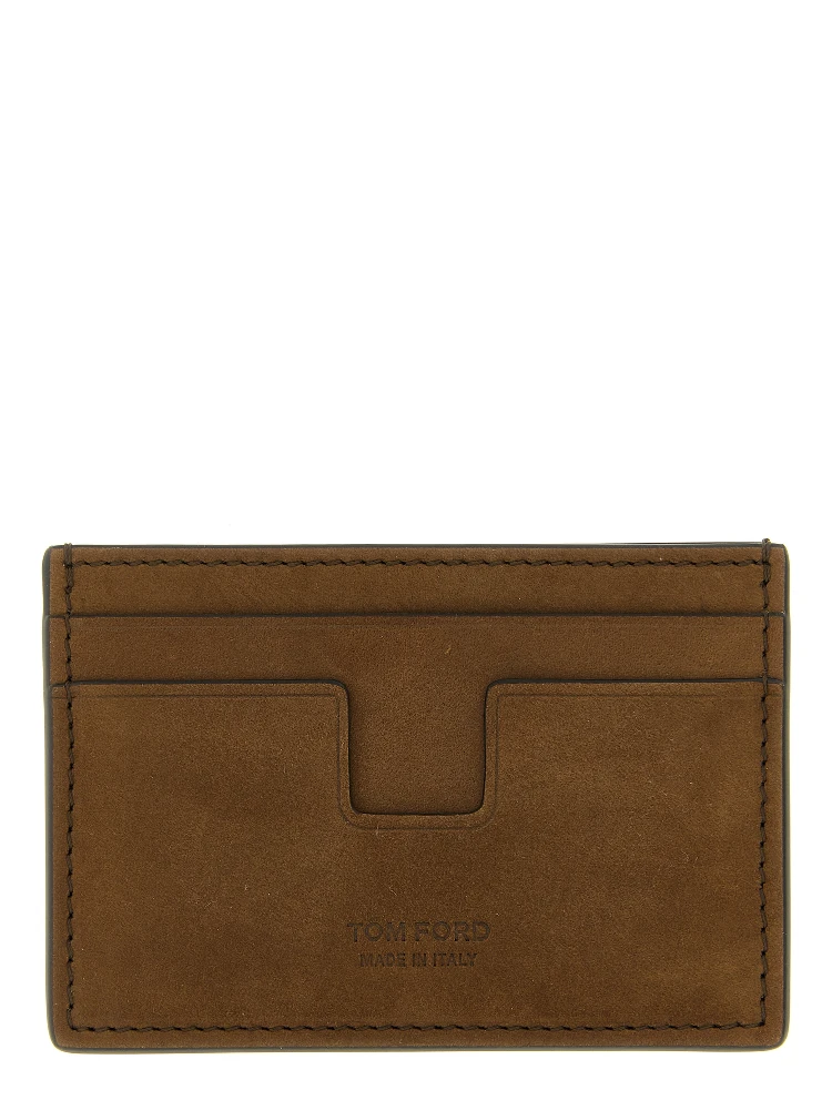Brown Calfskin Cardholder