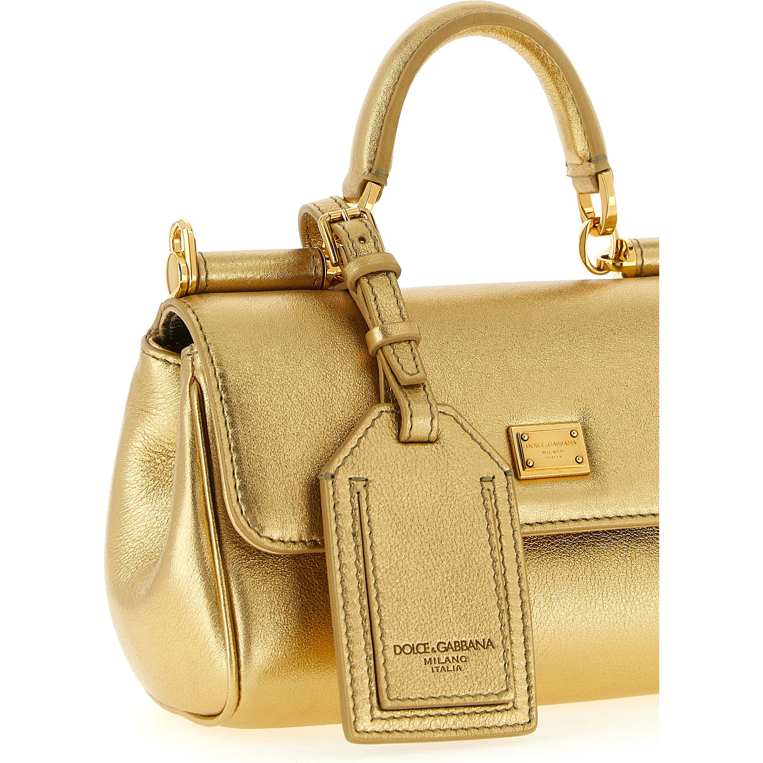Gold Calfskin Handbag