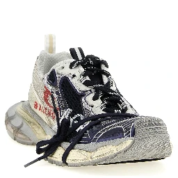 Multicolor Polyethylene Athletic Sneakers