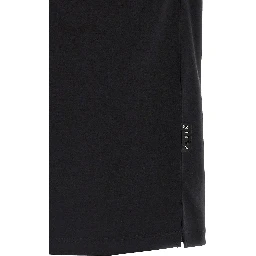Black Cotton Polo Shirt
