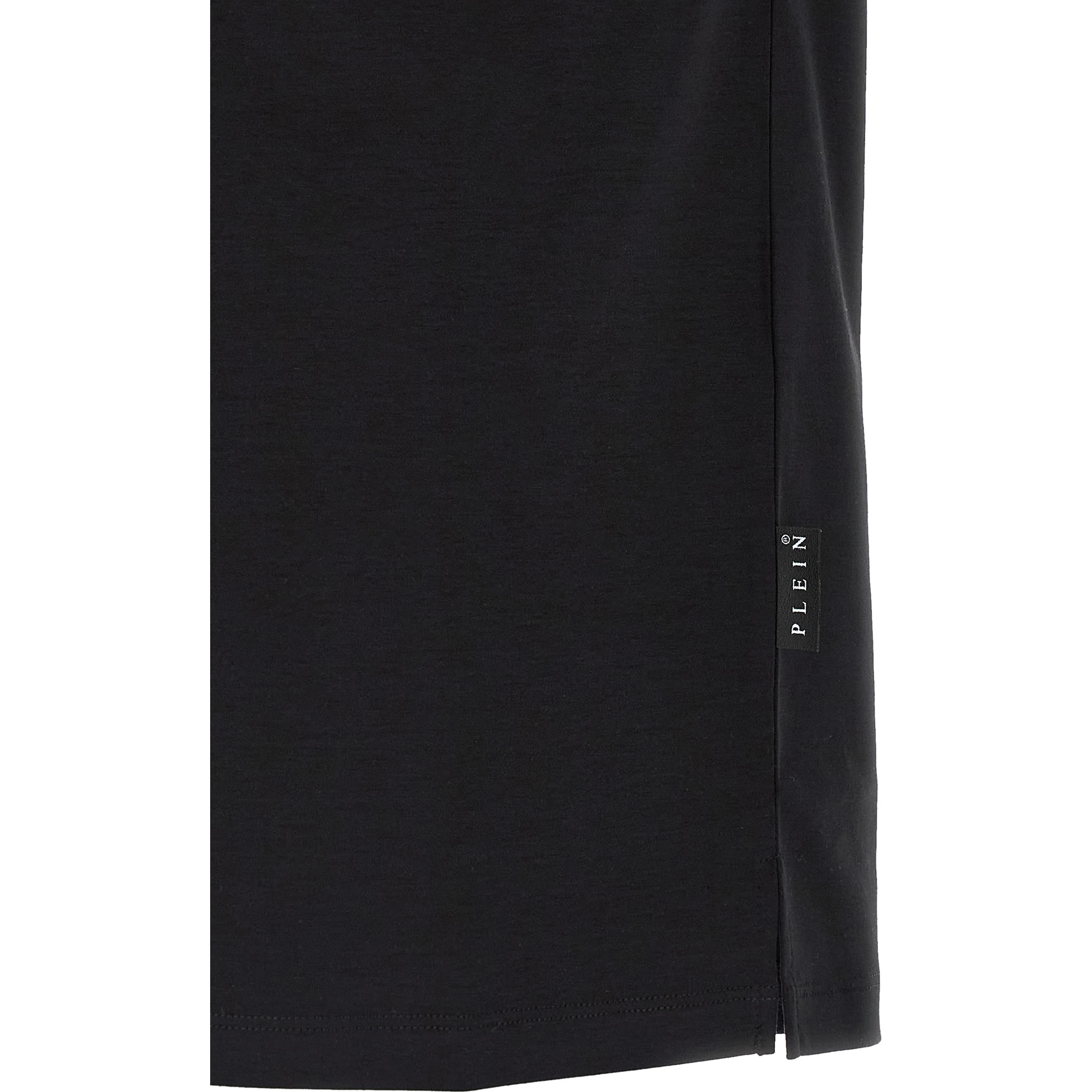 Black Cotton Polo Shirt