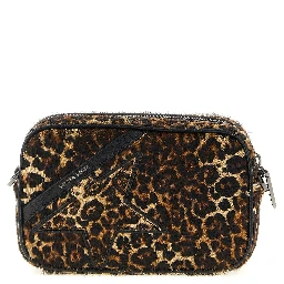 Multicolor Cowhide Crossbody Bag